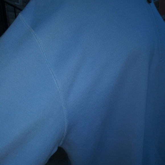 Orvis | 1/4 Zip Polo Style Light Blue Long Sleeve Pullover Shirt Mens Size XL - Picture 6 of 8